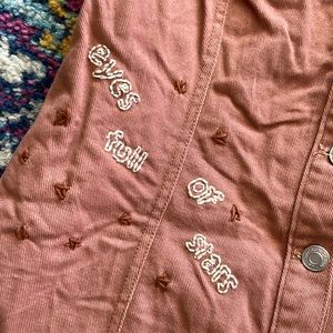 Hand embroidered dress